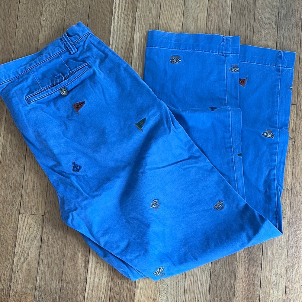 Polo Embroidered Nautical Chinos
